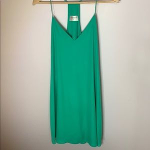 Green Shift Dress